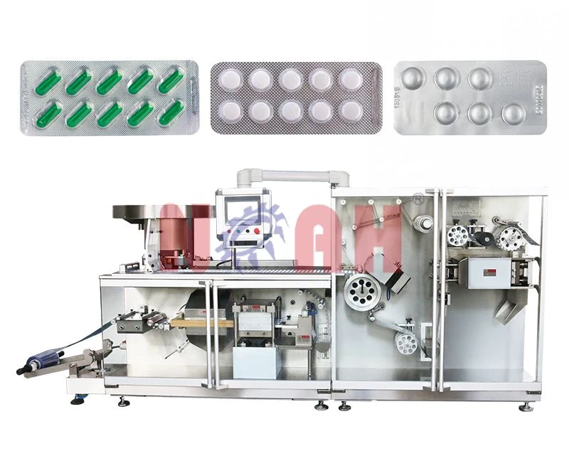 Высокоскоростная машина для упаковки блистеров из алюминия и пластика DPH-260/320