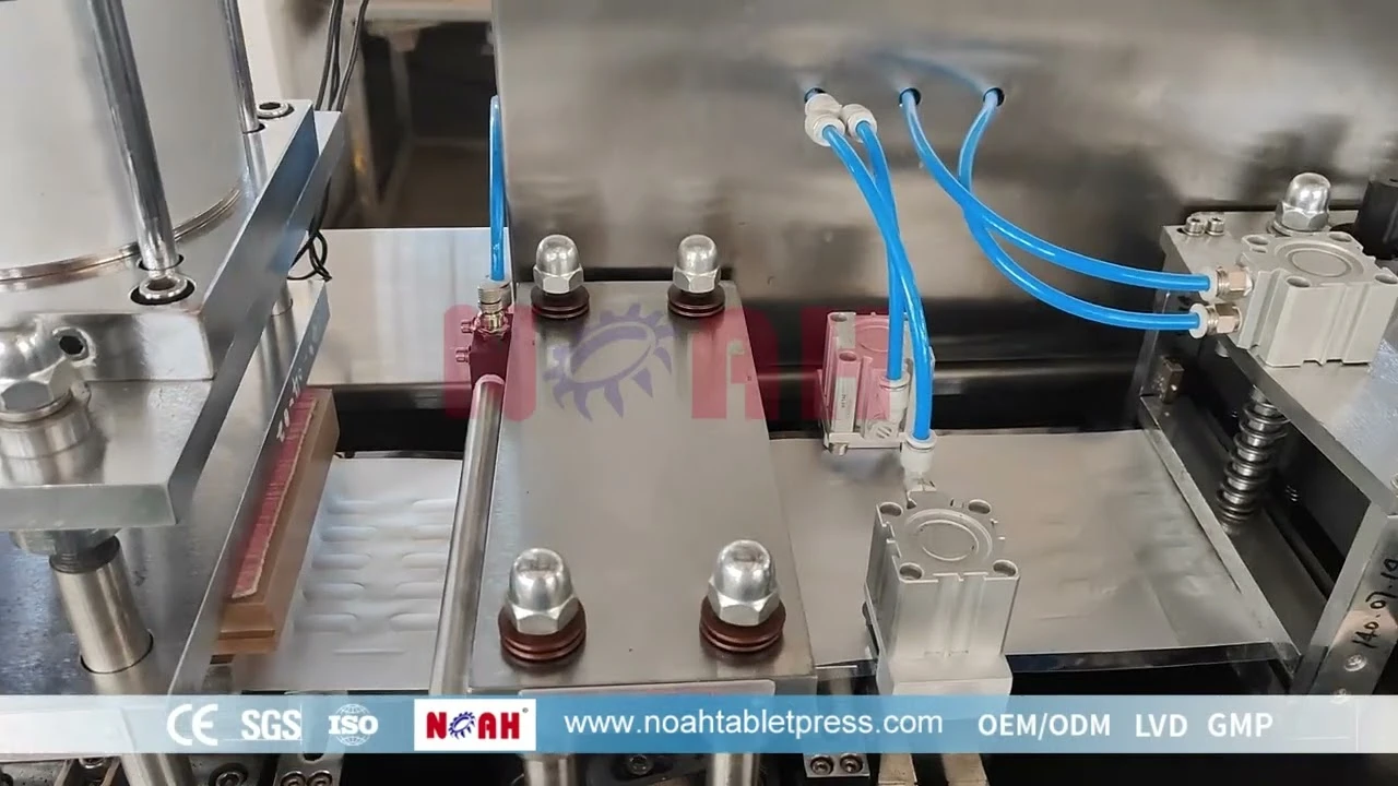 Машина для упаковки плоских блистеров DPB-150